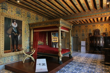 Château royal de Blois - Chambre du roi ©Daniel Lepissier