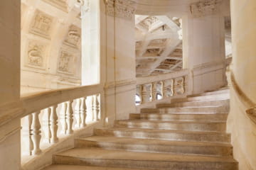 Domaine national de Chambord - Escalier du château ©Sophie Lloyd